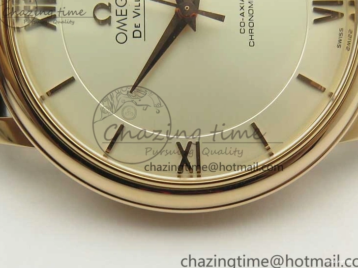 0507 Practical De Ville RG MKF 1:1 Best Edition Silver Dial RG Markers on Brown Leather Strap MIYOTA 9015 V 8049